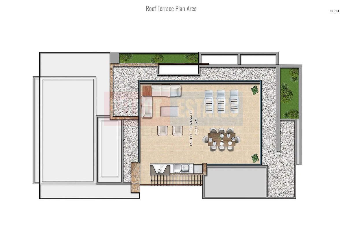 SE923_003 Luxury Bungalow with Pool in Esentepe