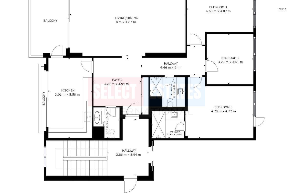 Sea-View Apartment in Kyrenia Center