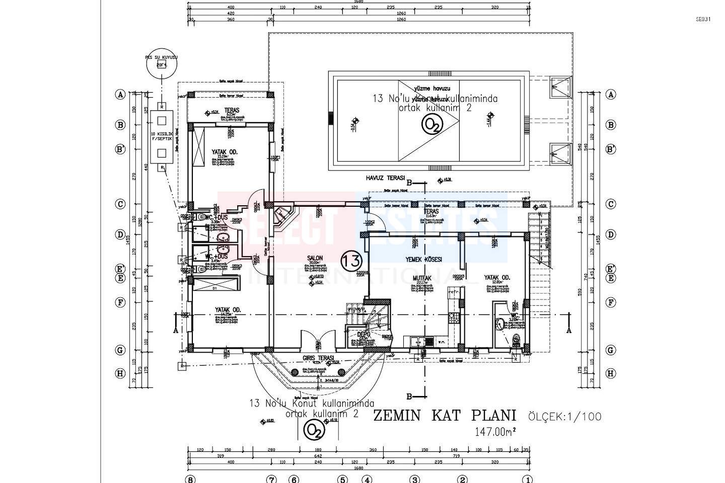 SE931_043 Move-in Ready Villa in Ozanköy