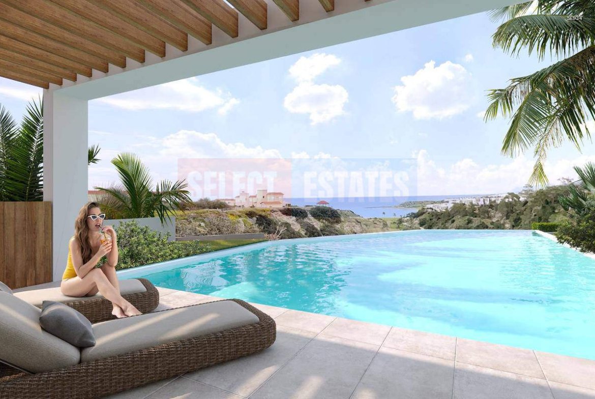Luxury Villa with Pool in Bahçeli