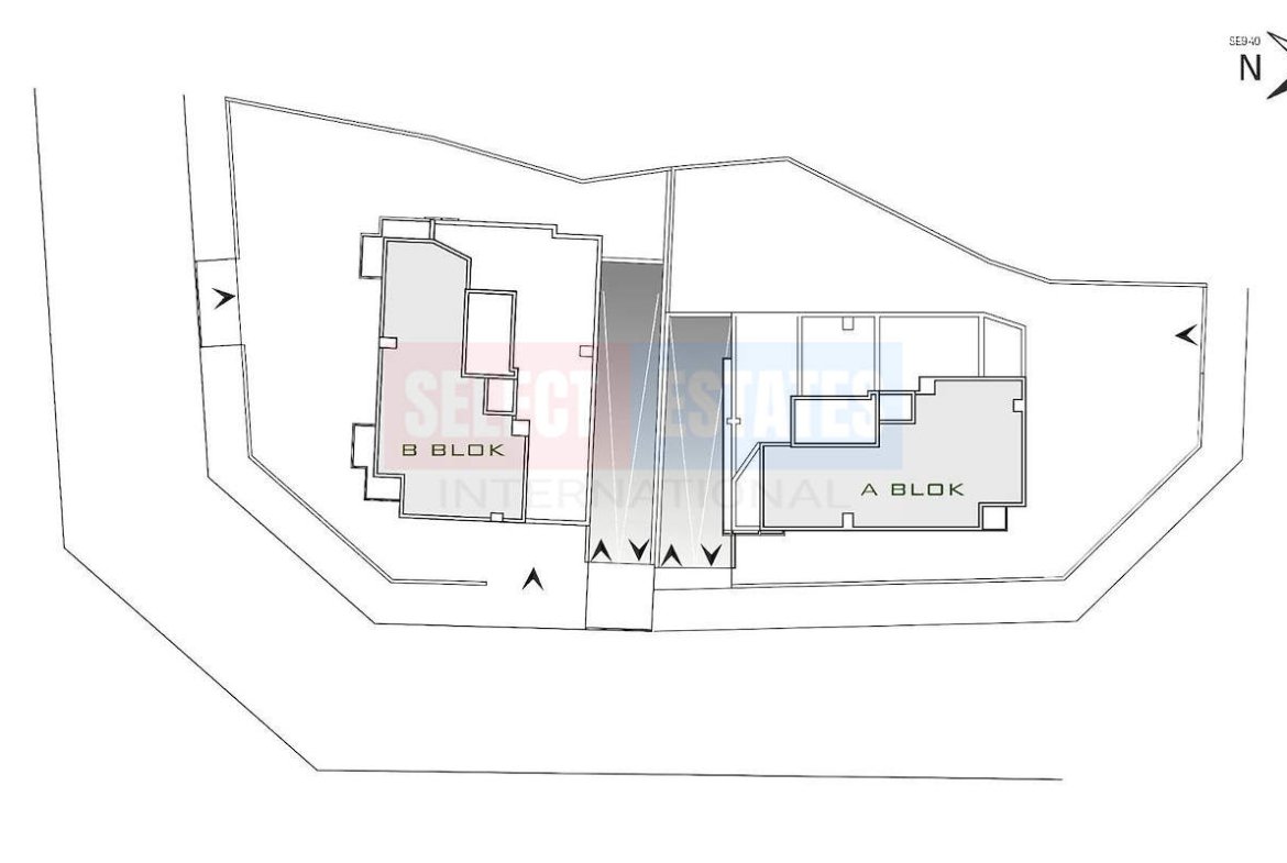 Ready 2+1 Apartment in Kyrenia Center