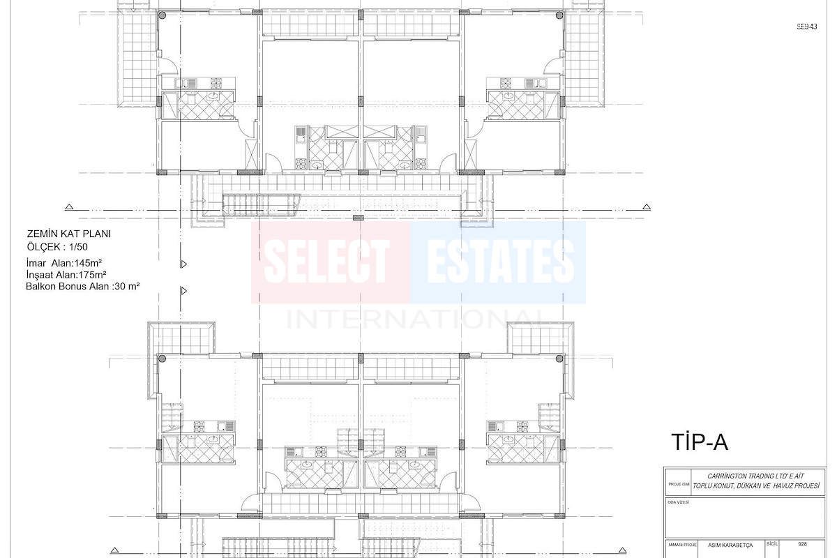 SE943_028 Seafront Loft Penthouse in Tatlısu