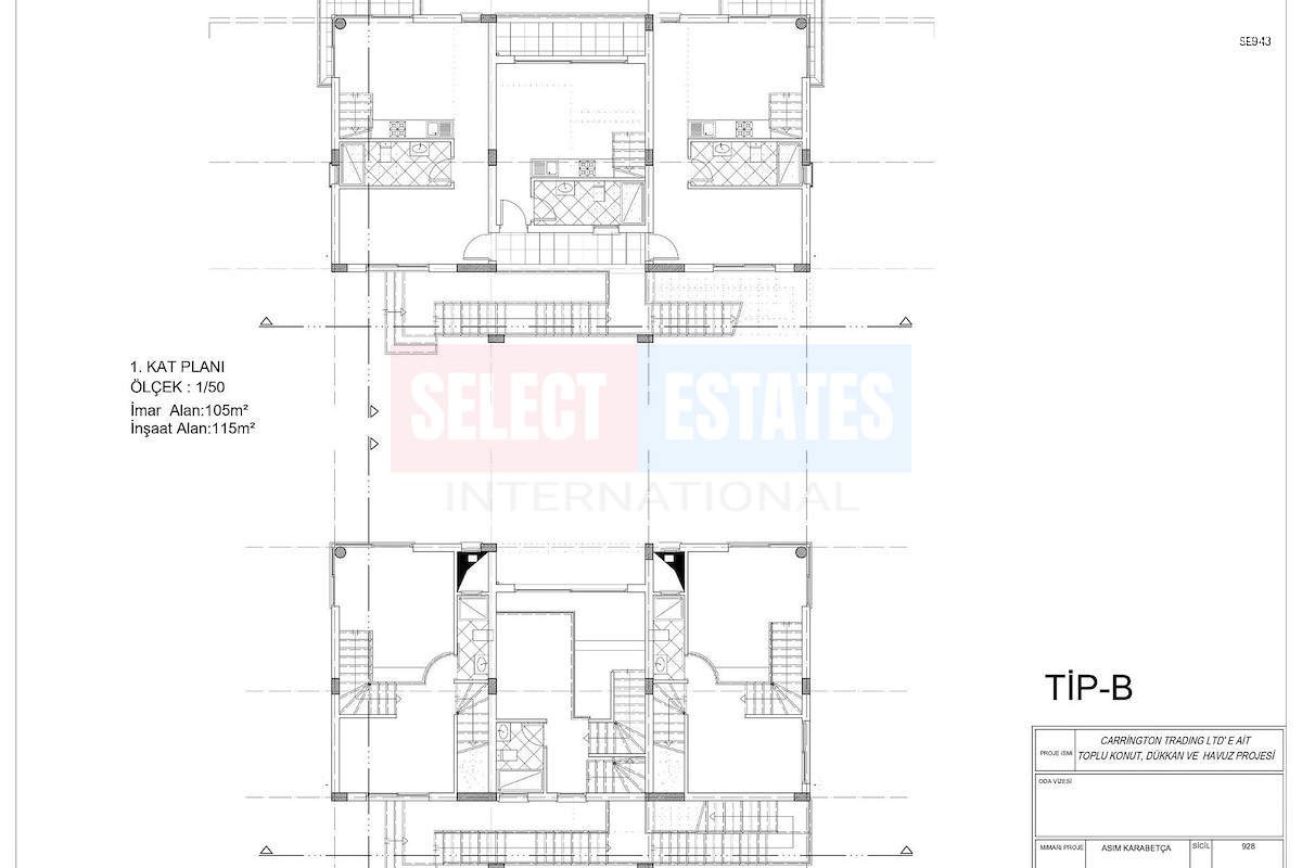 SE943_029 Seafront Loft Penthouse in Tatlısu