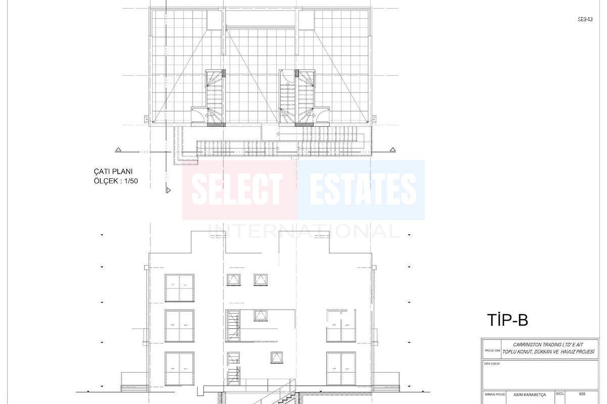SE943_030 Seafront Loft Penthouse in Tatlısu
