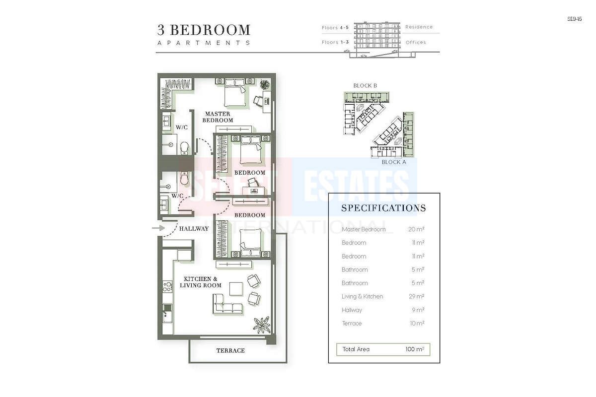Luxury Apartment in Kyrenia Center
