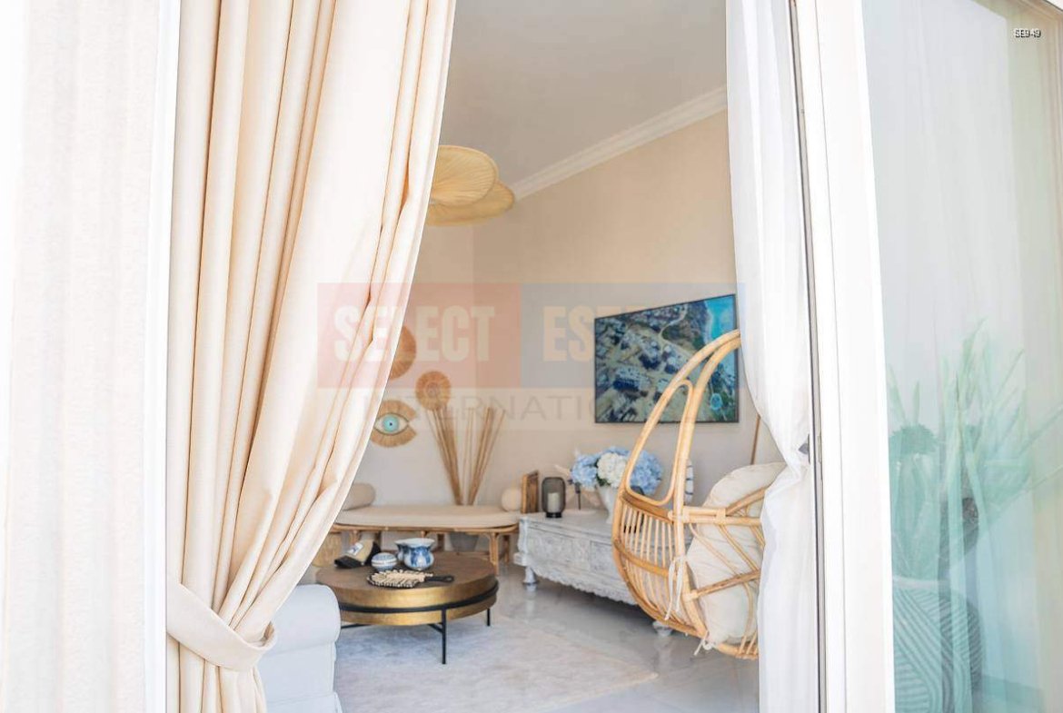 Seafront Ready Apartment in Bahçeli