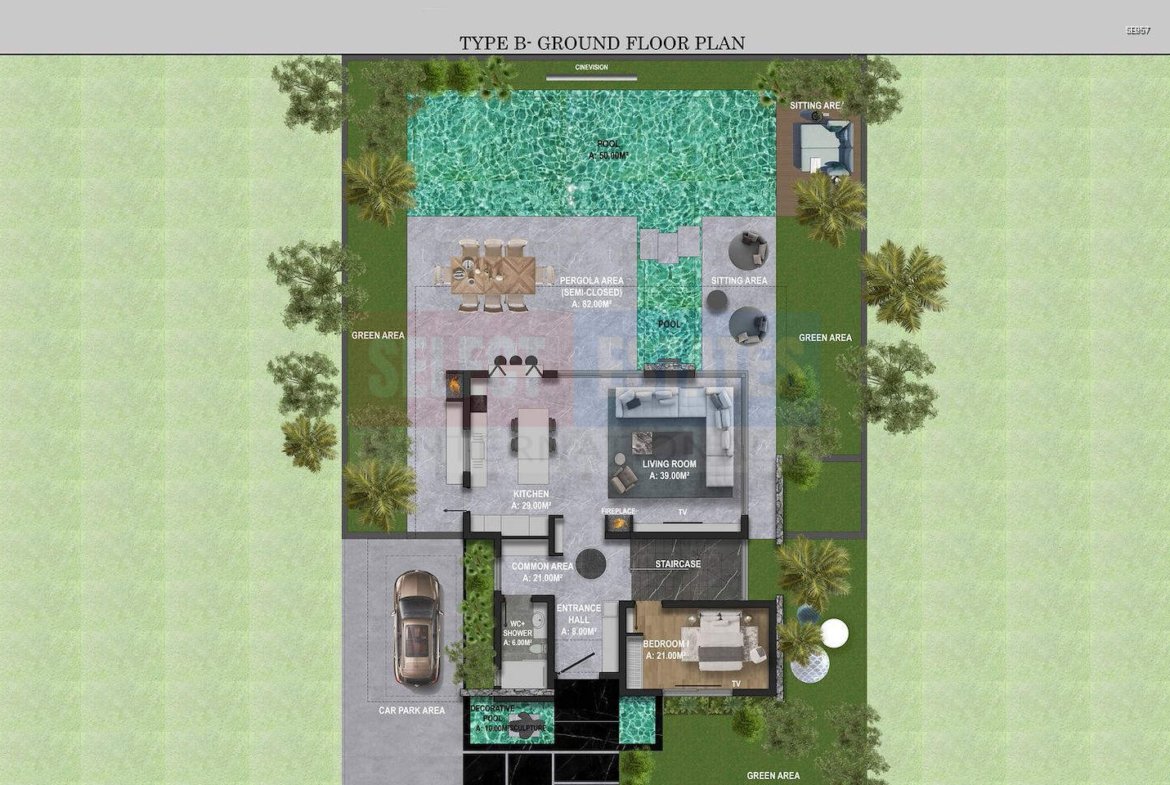 Luxury Villa with Pool in Bellapais