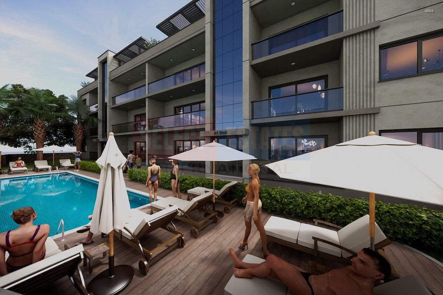 Luxury 2+1 Apartment in Alsancak