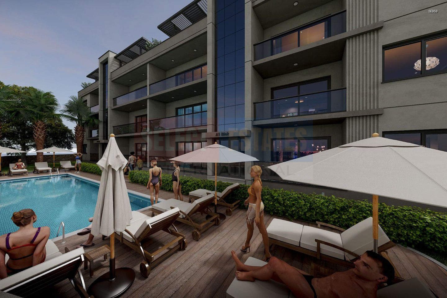 Luxury 2+1 Apartment in Alsancak