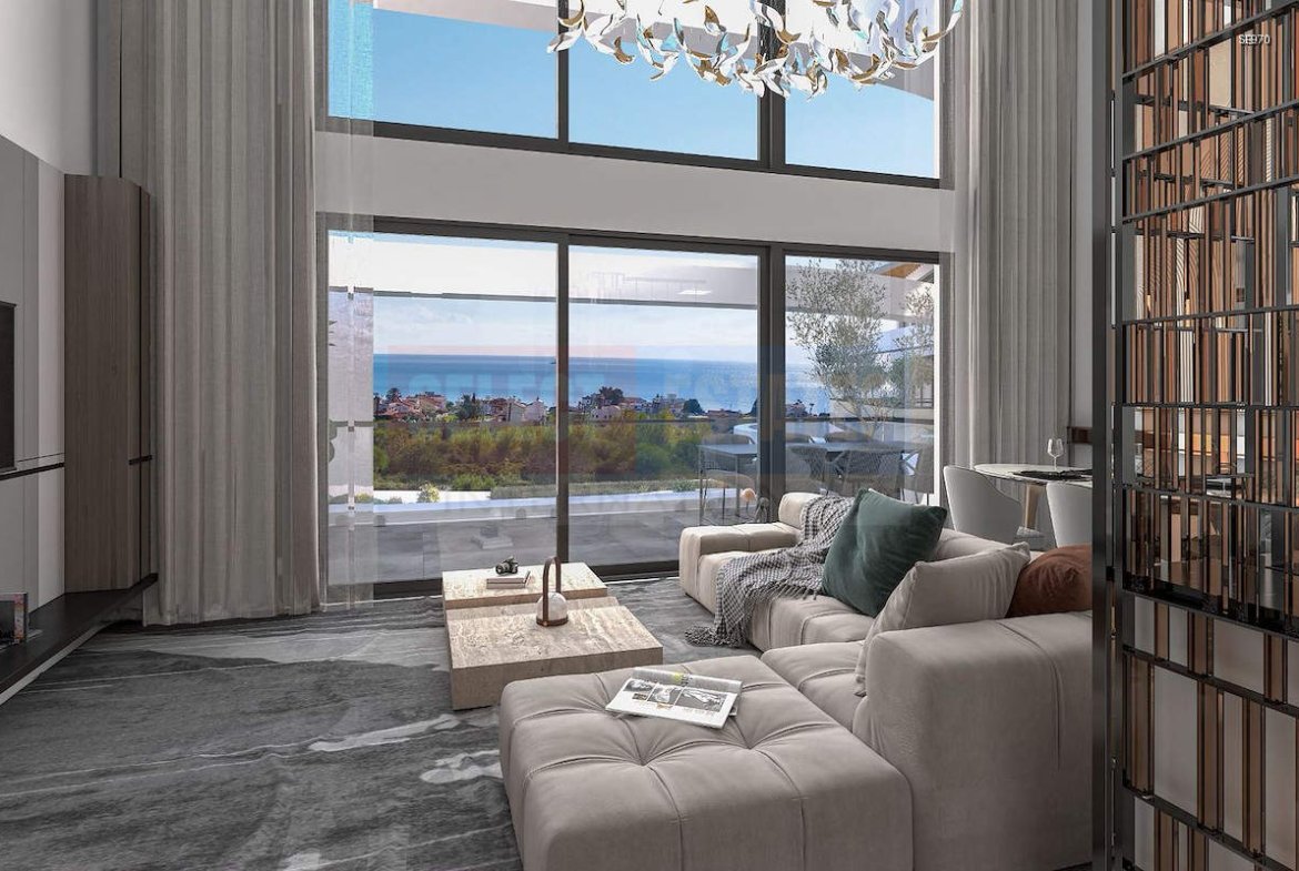 Ready Loft with Sea View in Iskele