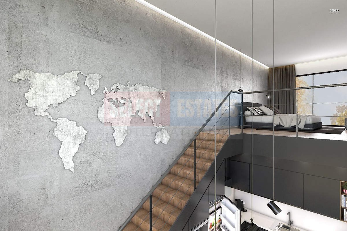 Duplex with Sea View in İskele