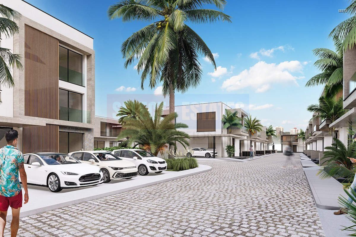 Duplex with Sea View in İskele