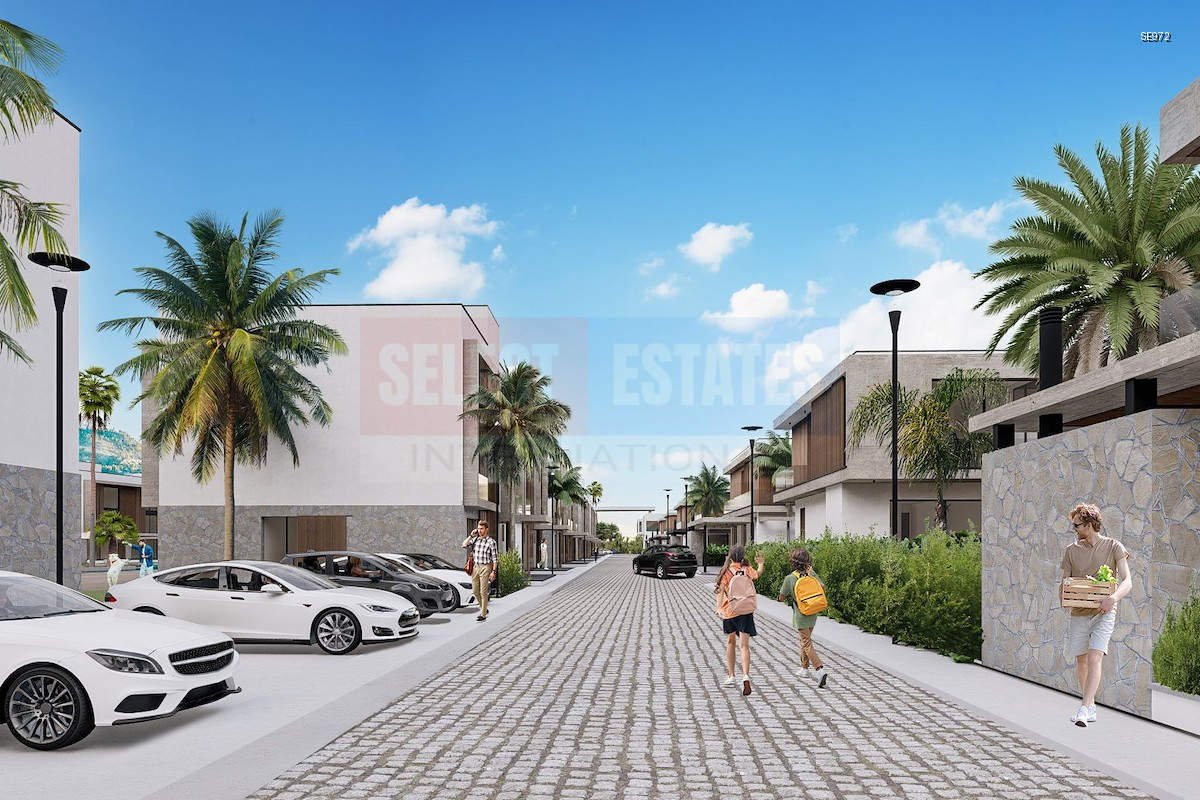 Duplex with Sea View in İskele