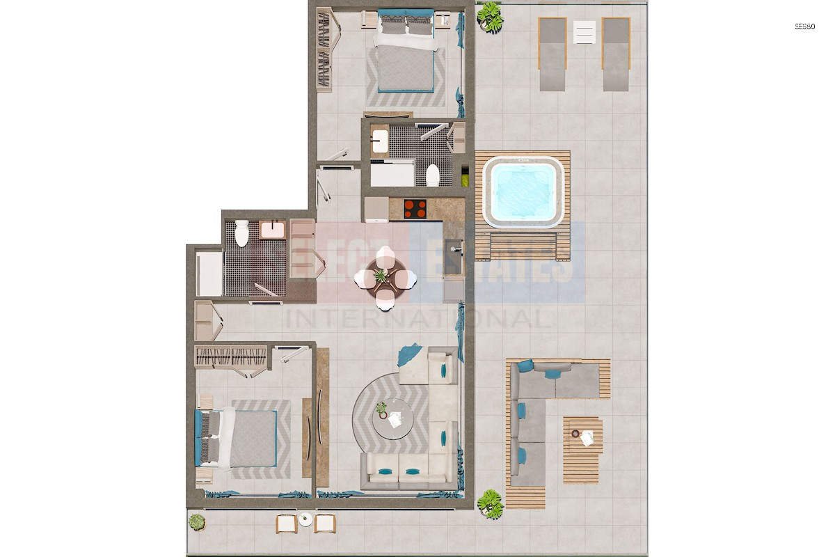 Long Beach Sea View Penthouse