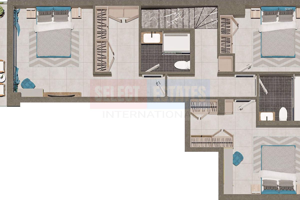 Ready Sea View Duplex in İskele