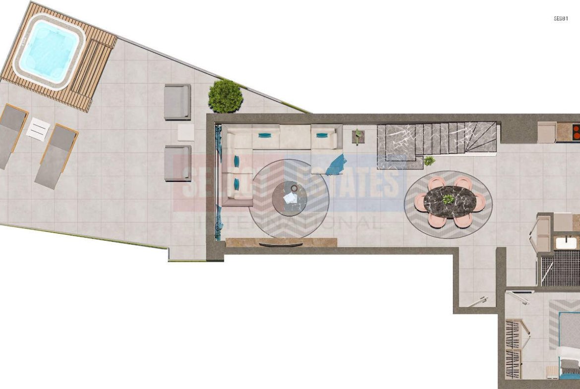 Ready Sea View Duplex in İskele
