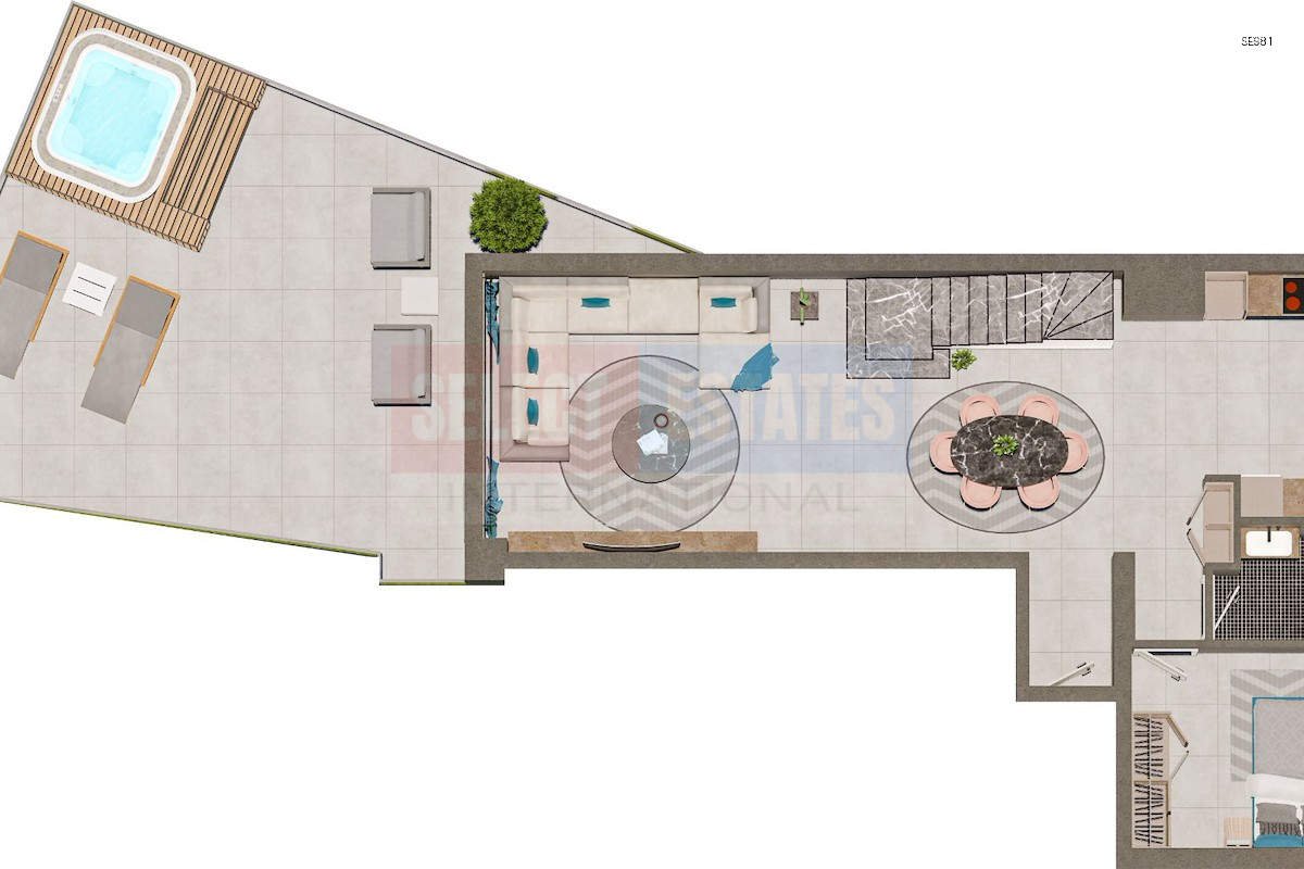 Ready Sea View Duplex in İskele