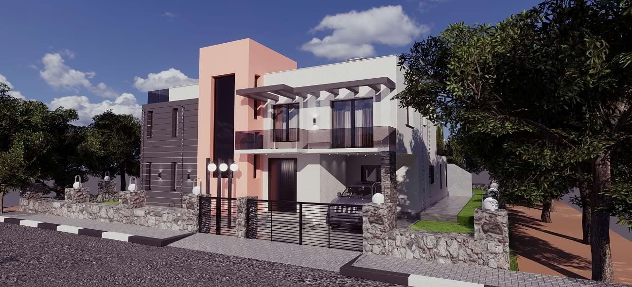 Luxury Detached Villa with Pool in Karşıyaka