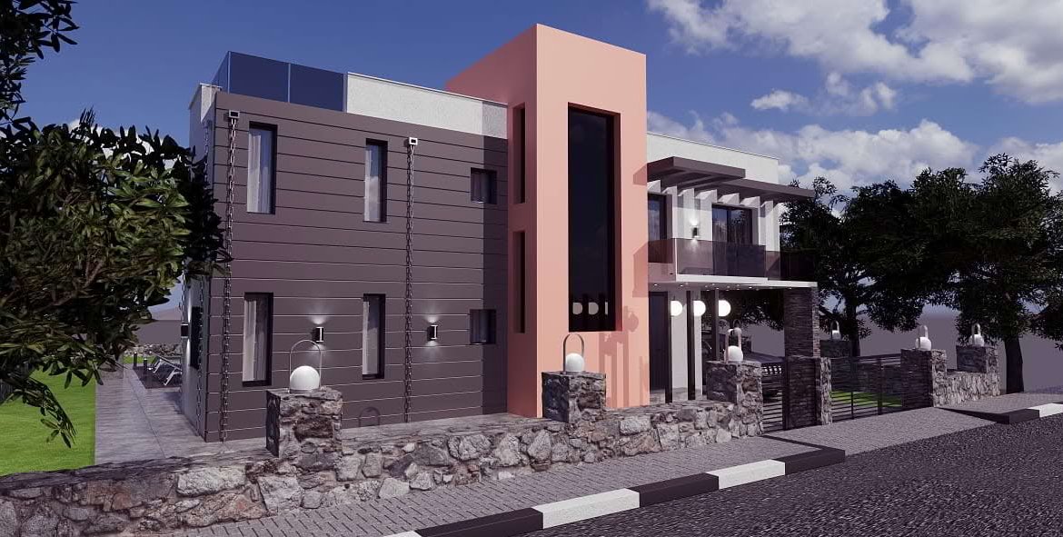 Luxury Detached Villa with Pool in Karşıyaka