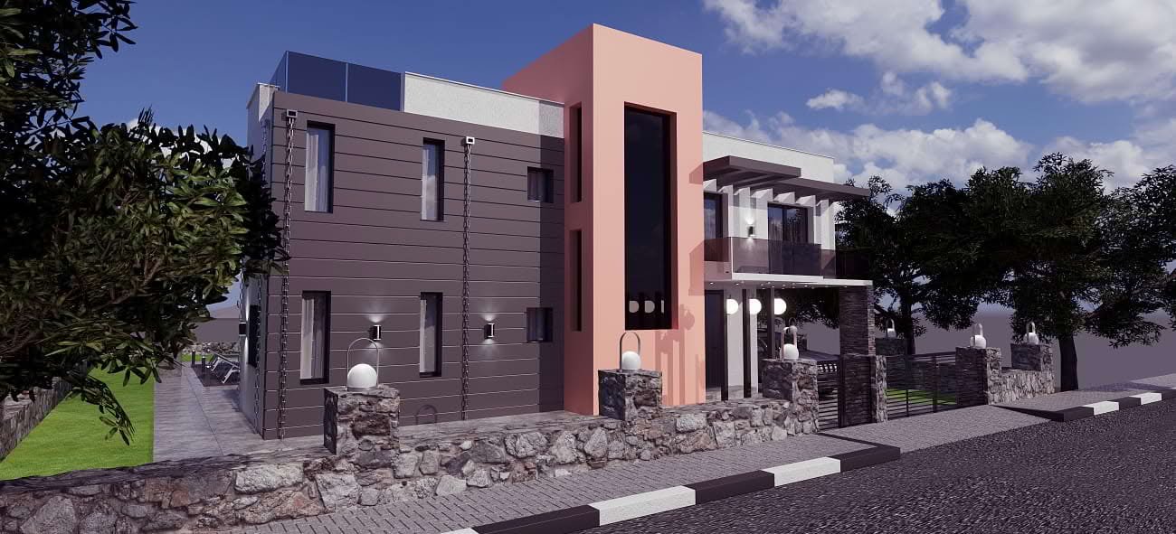 Luxury Detached Villa with Pool in Karşıyaka
