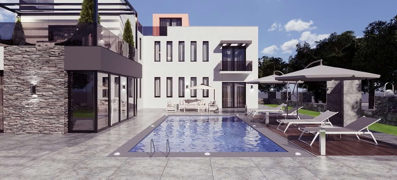 Luxury Detached Villa with Pool in Karşıyaka