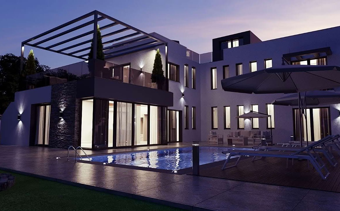 Luxury Detached Villa with Pool in Karşıyaka