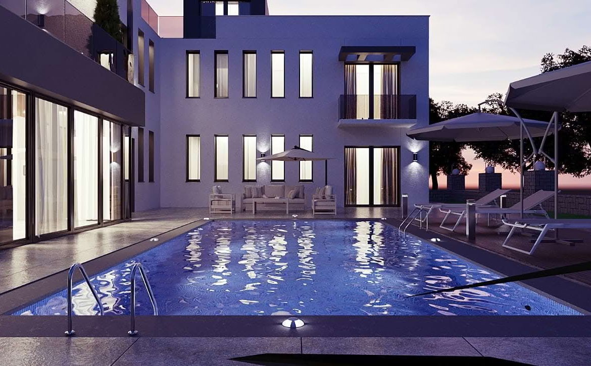 Luxury Detached Villa with Pool in Karşıyaka