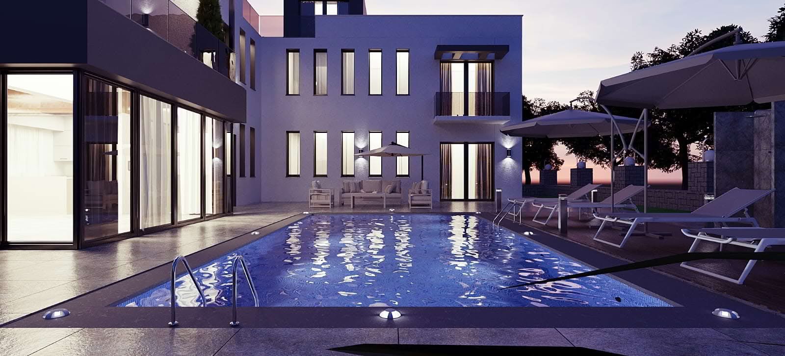 Luxury Detached Villa with Pool in Karşıyaka