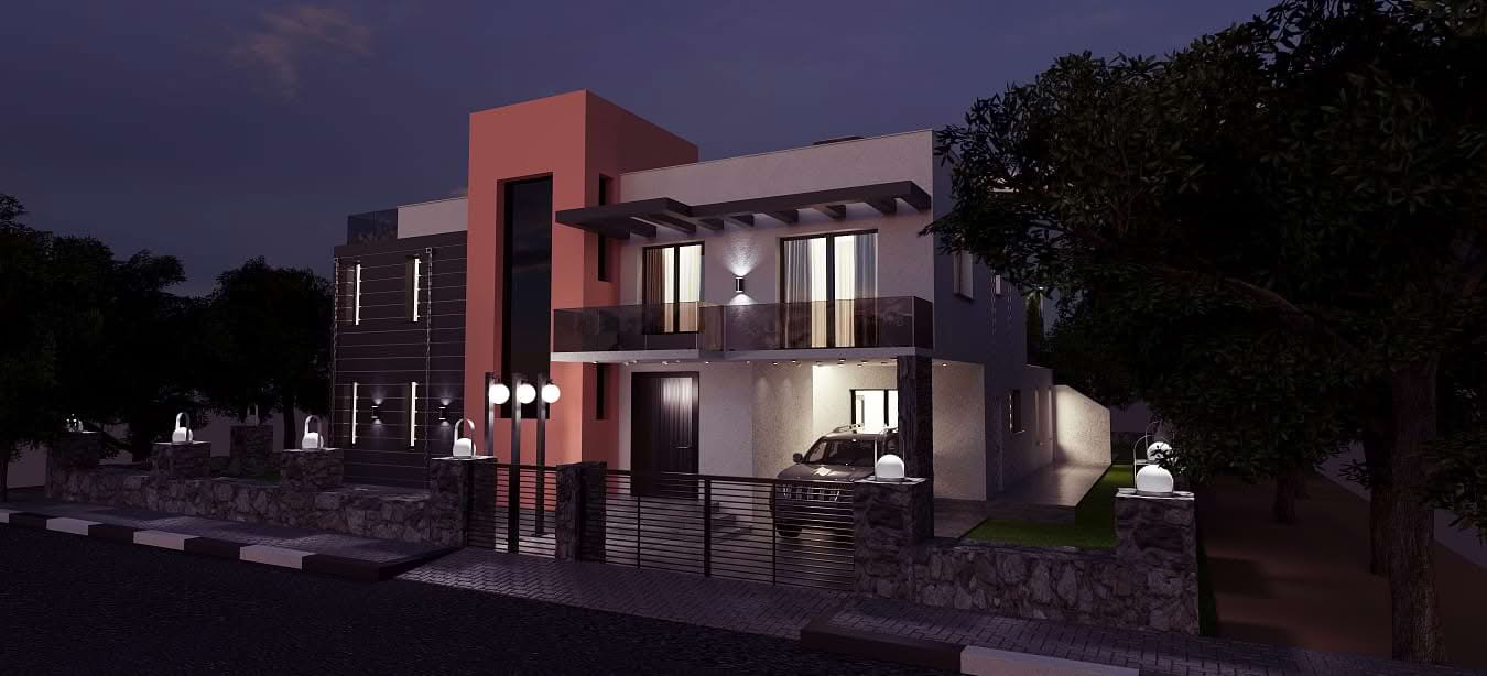 Luxury Detached Villa with Pool in Karşıyaka