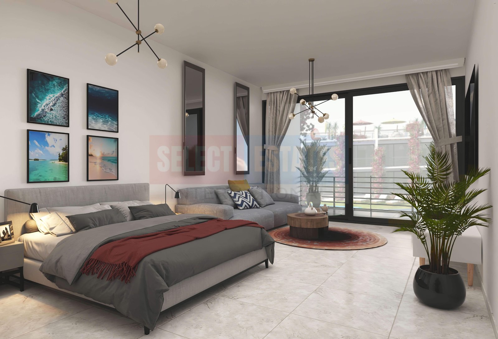 Ready to Move Furnished Studio in Esentepe