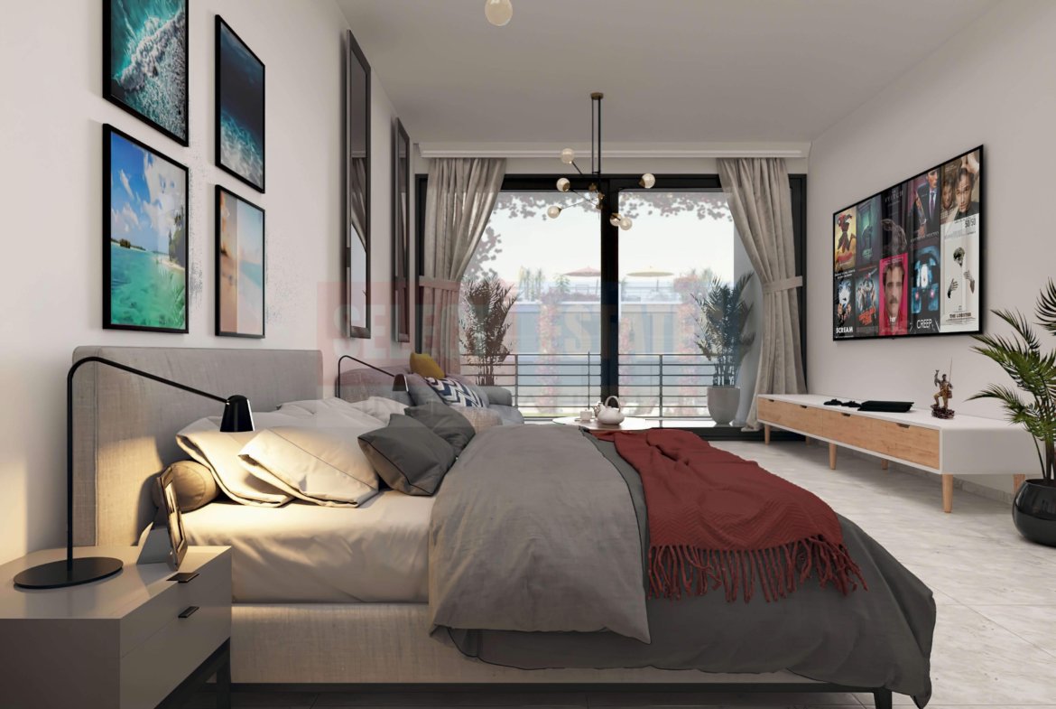 Ready to Move Furnished Studio in Esentepe