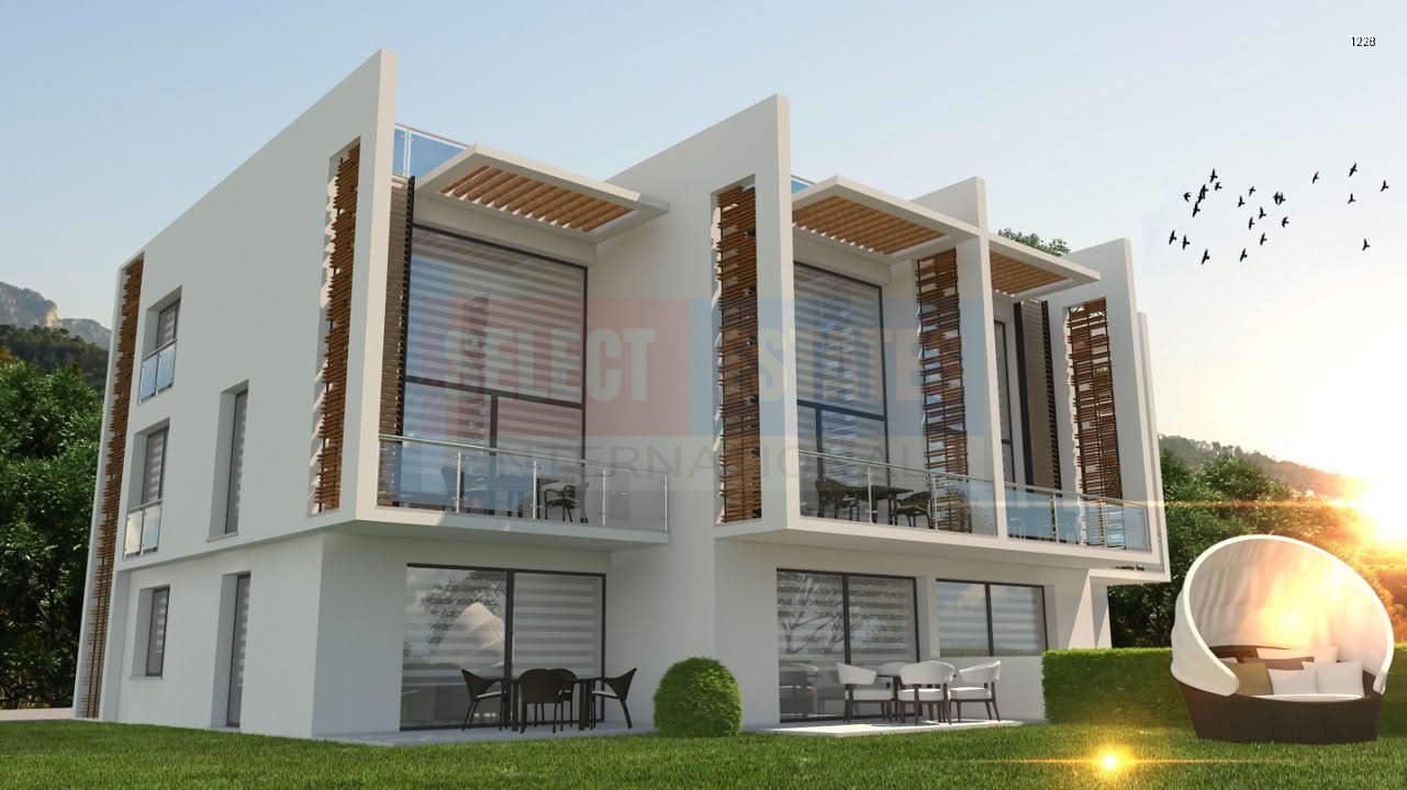 1228_002 In Esentepe, Immediate Delivery with Garden Flat