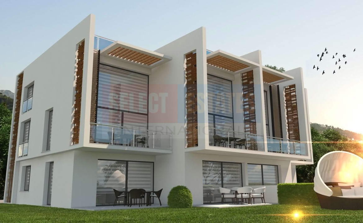 Furnished Loft Penthouse in Esentepe