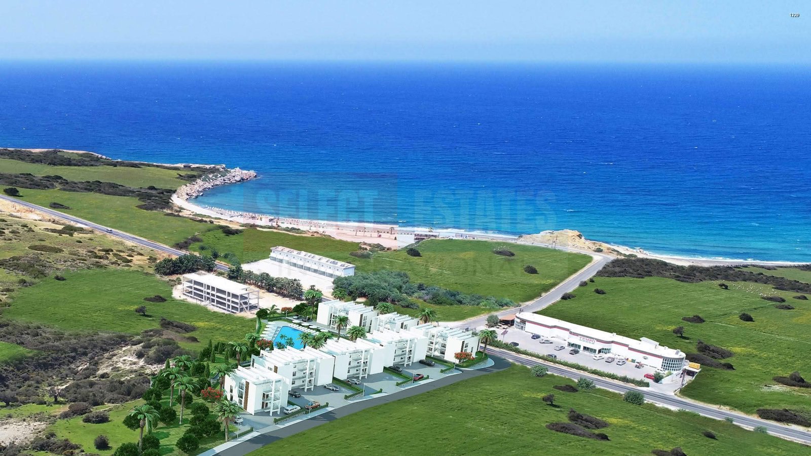 Furnished Loft Penthouse in Esentepe