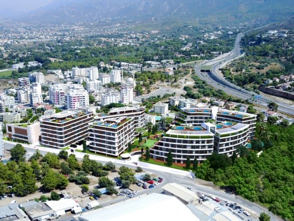 Fully furnıshed to rent in the Heart of Kyrenia, Avrasya City, North Cyprus