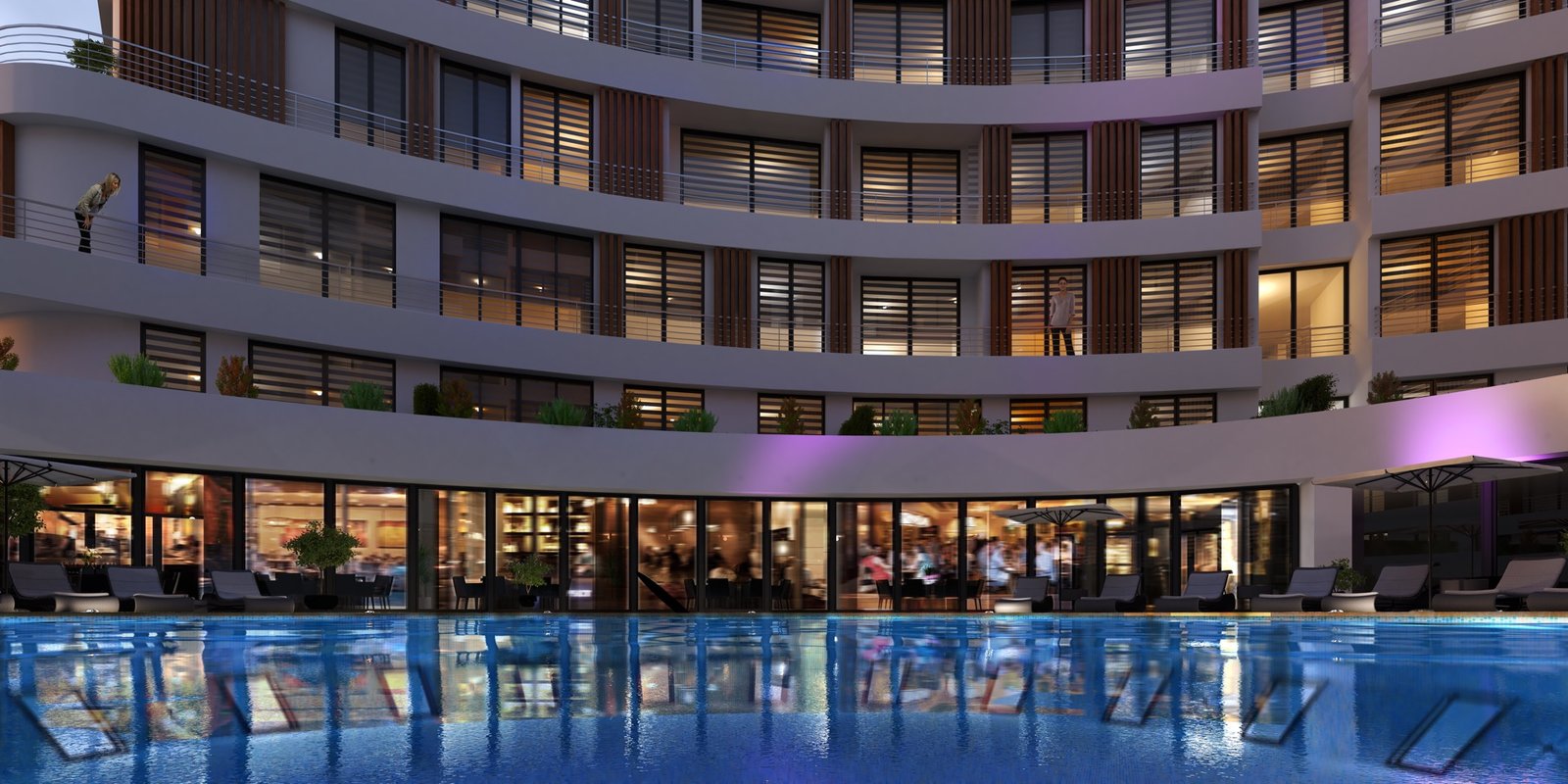 Fully furnıshed to rent in the Heart of Kyrenia, Avrasya City, North Cyprus
