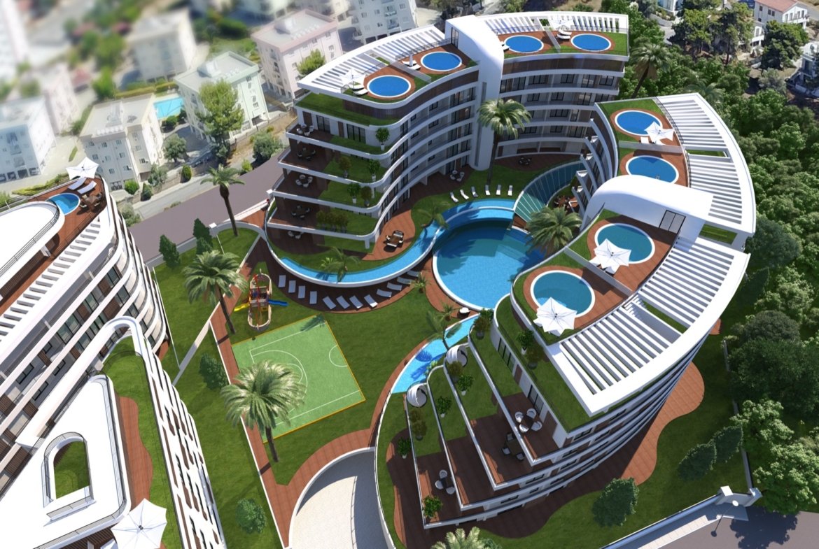 Fully furnıshed to rent in the Heart of Kyrenia, Avrasya City, North Cyprus