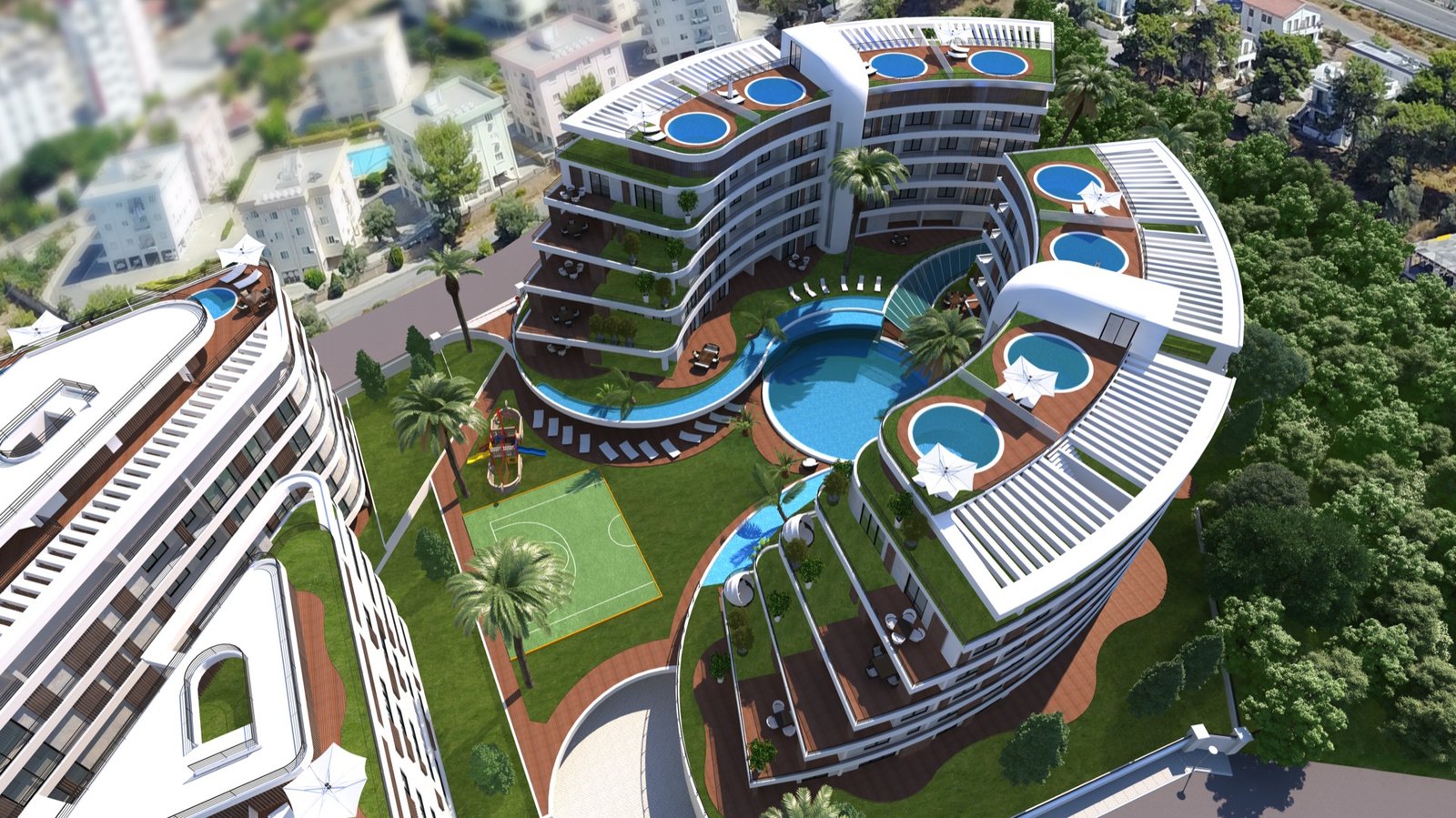 Fully furnıshed to rent in the Heart of Kyrenia, Avrasya City, North Cyprus