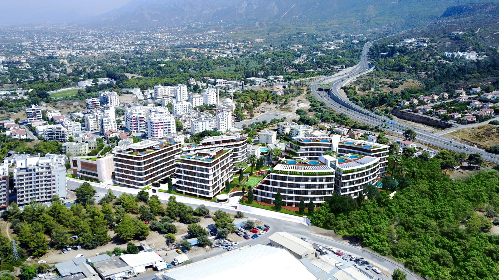 Fully furnıshed to rent in the Heart of Kyrenia, Avrasya City, North Cyprus