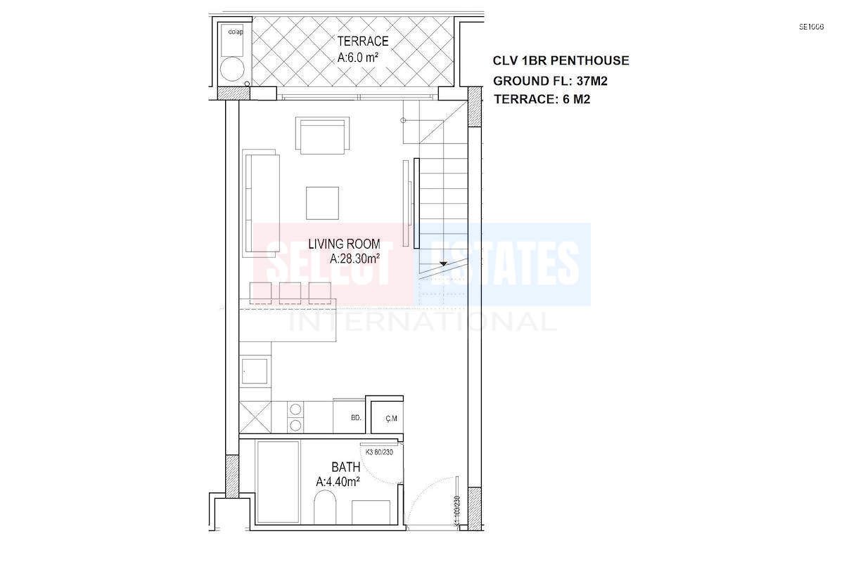 Luxury Penthouse Ready to Move In in Tatlısu
