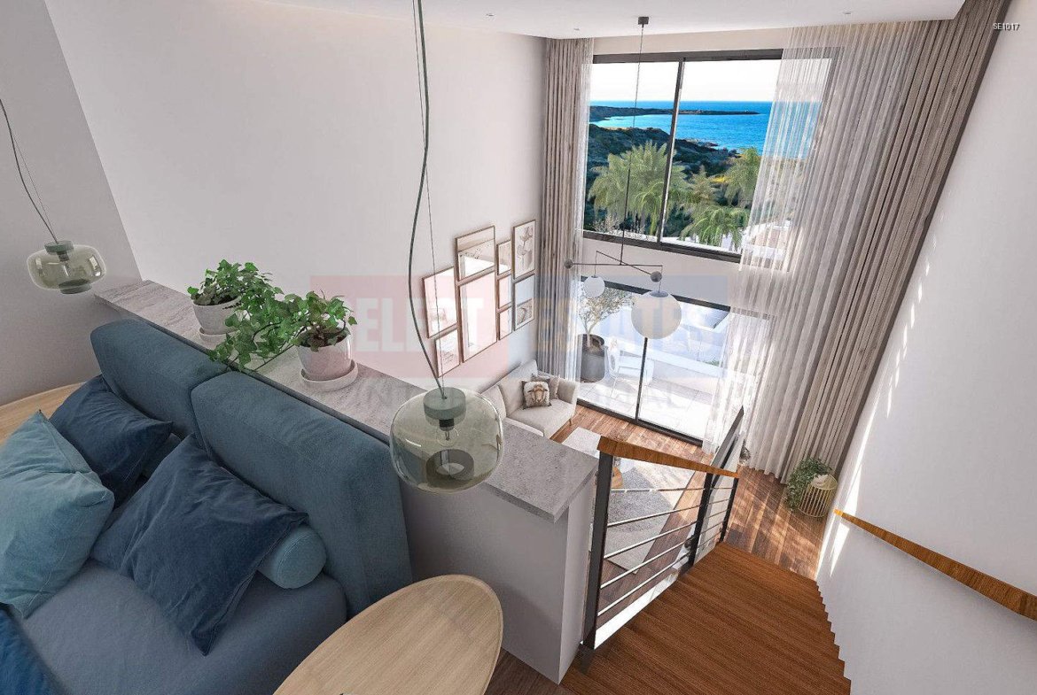 Sea View Duplex in Bahçeli
