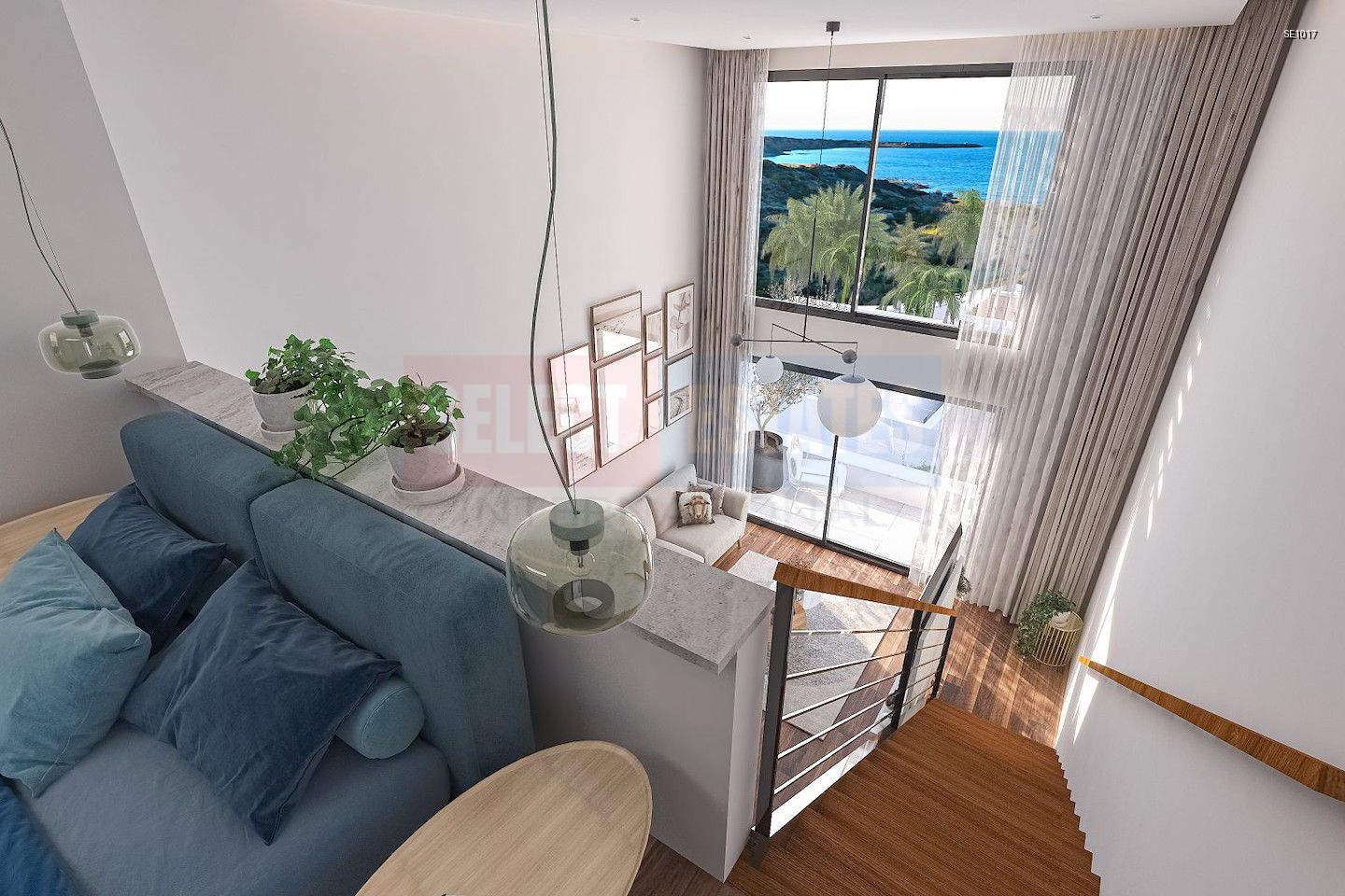 Sea View Duplex in Bahçeli