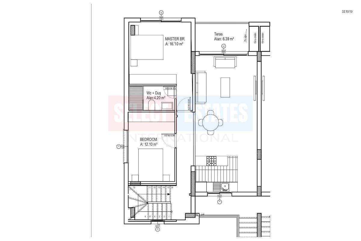 Sea View Penthouse in Tatlısu