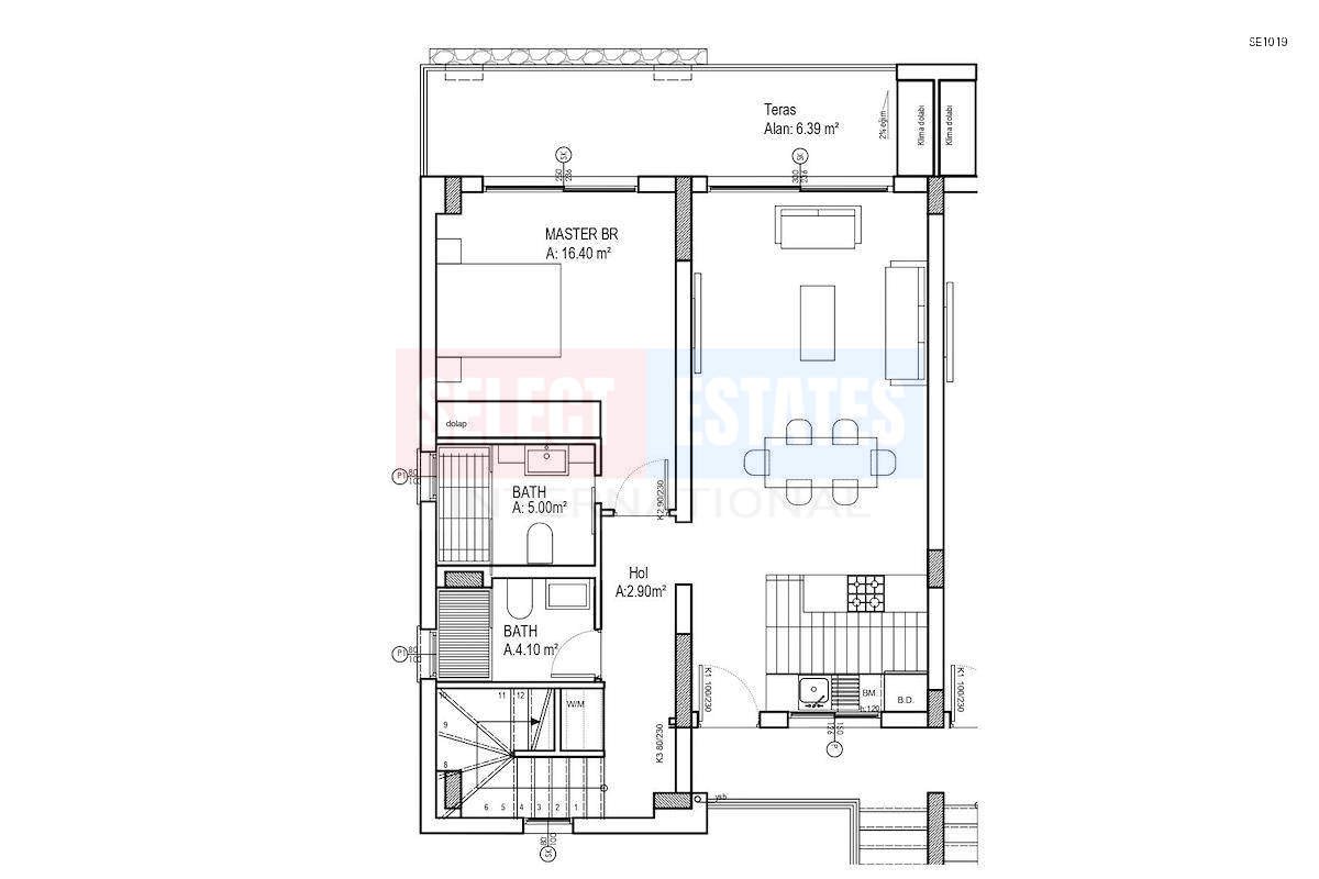 Sea View Penthouse in Tatlısu