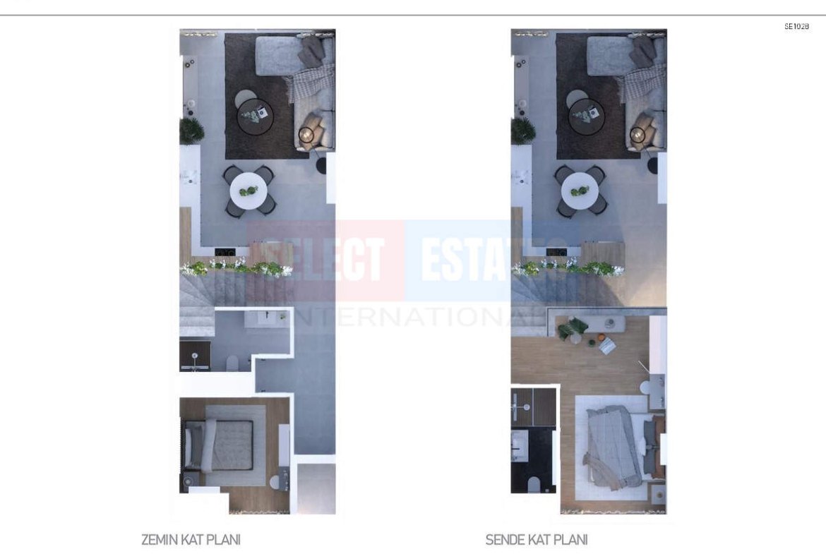 Iskele Bahçeler Ready Loft Apartment