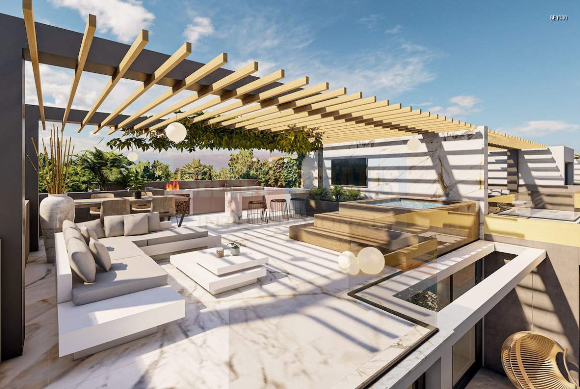 Penthouse with Terrace in İskele Ötüken