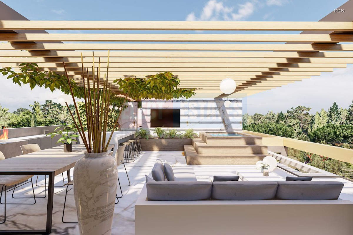 Penthouse with Terrace in İskele Ötüken