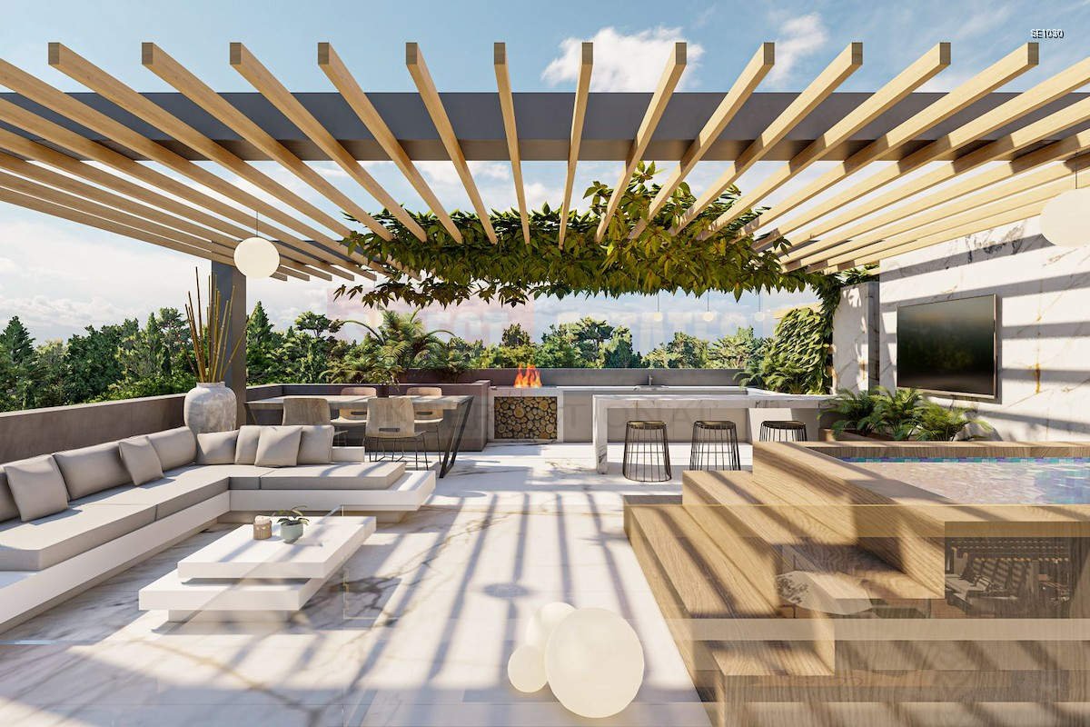 Penthouse with Terrace in İskele Ötüken