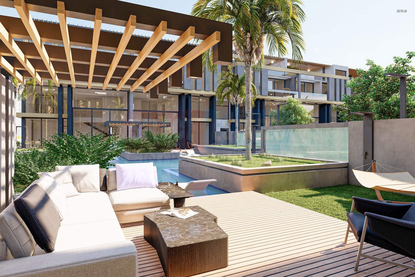 Penthouse with Terrace in İskele Ötüken