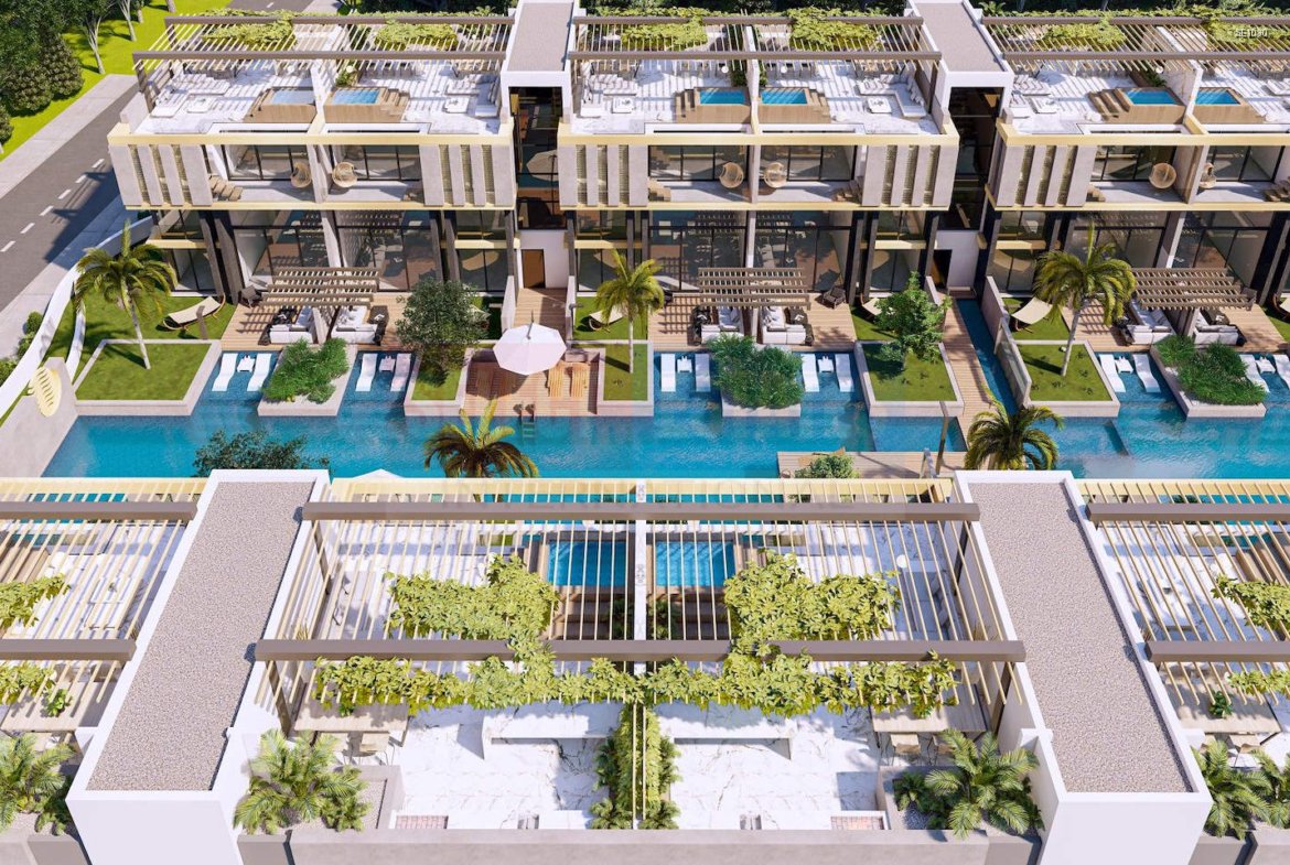 Penthouse with Terrace in İskele Ötüken